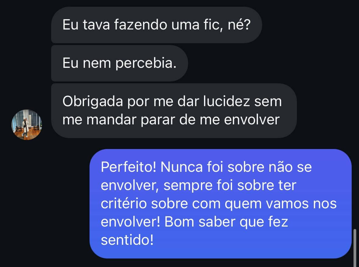 A única parte real da história, era a entrega DELAS.