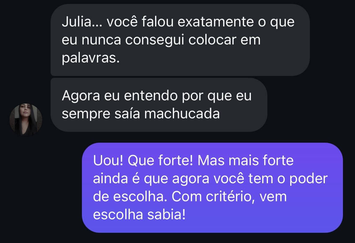 Agora sabem como não se perder de si mesmas